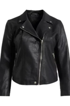 Womens Lifechanger Biker Leather Jacket