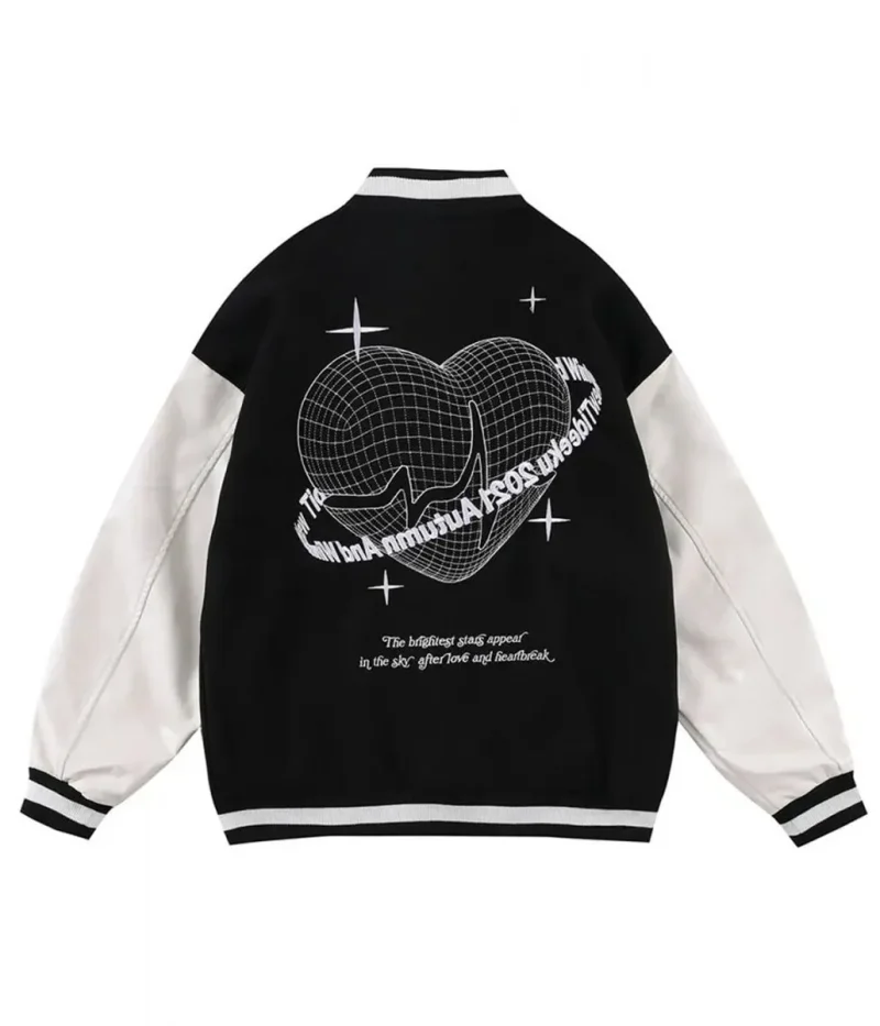 Varsity TideEku Shine Black/Pink Jacket