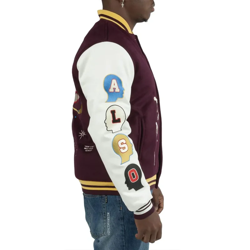 Heroes Almost Someday Varsity Jacket