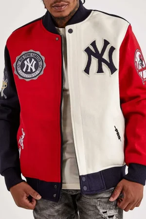 NY Yankees 27X World Series Varsity Jacket