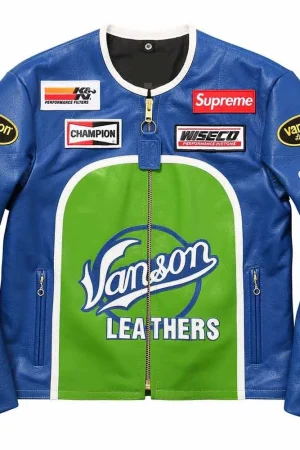Supreme Vanson Leather Star Jacket