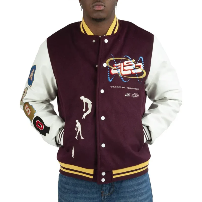 Heroes Almost Someday Varsity Jacket