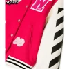 Off-White Patch-Detail Abloh Varsity Jacket