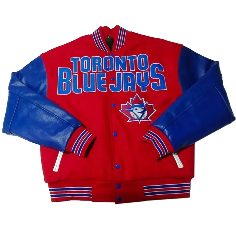 Toronto Blue Jays Varsity Red and Blue Jacket