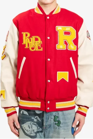 Rhude Bull Market Varsity Jacket