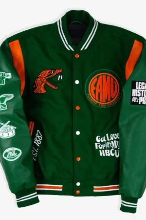 Florida A&M University Motto 3.0 Varsity Jacket