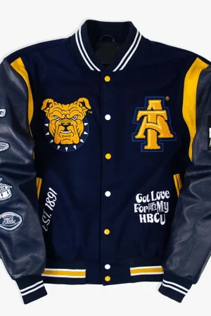 North Carolina A&T Motto 3.0 Aggie Pride Varsity Jacket