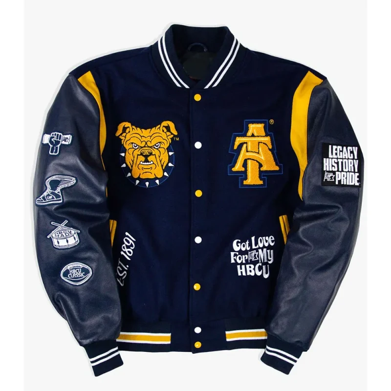 North Carolina A&T Motto 3.0 Aggie Pride Varsity Jacket