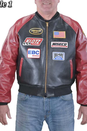 Vanson Race Team Leather Jacket