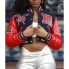 Women’s Howard University Cropped Varsity Jacket