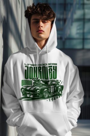 Unstoppable Journey Begins White Hoodie